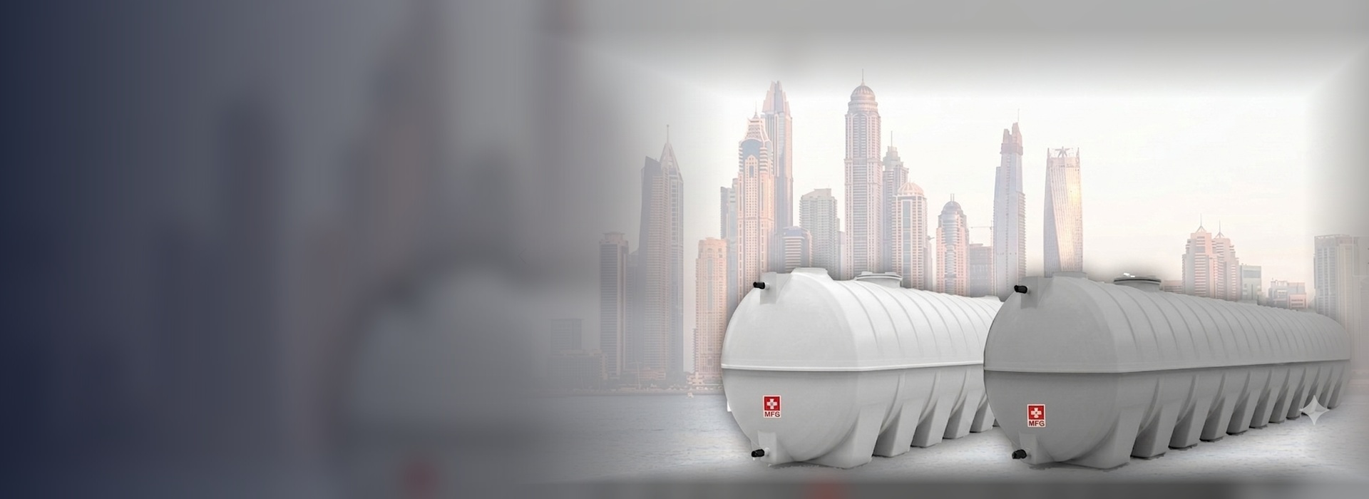Al Majd GRP Horizontal Water Tanks