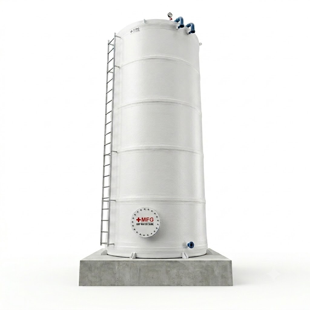 GRP Vertical Water Tank