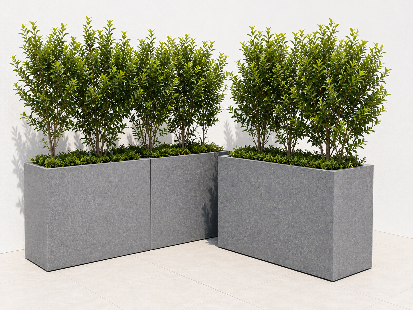 L-Shaped Planter